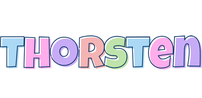 Thorsten pastel logo