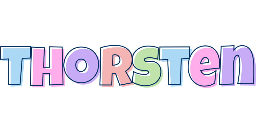 Thorsten pastel logo