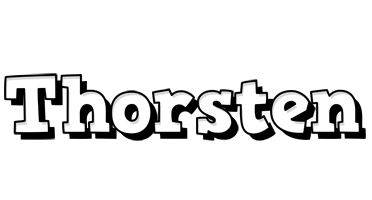 Thorsten snowing logo