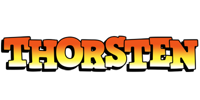 Thorsten sunset logo