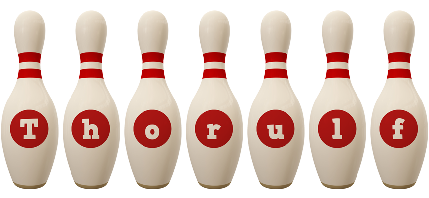 Thorulf bowling-pin logo