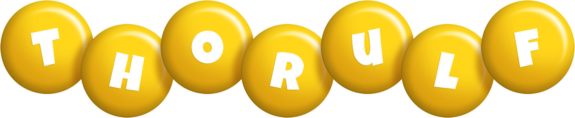 Thorulf candy-yellow logo
