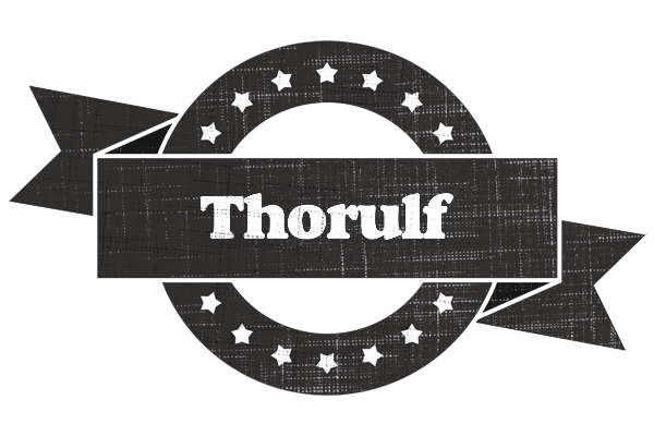 Thorulf grunge logo