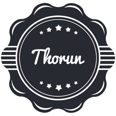 Thorun badge logo
