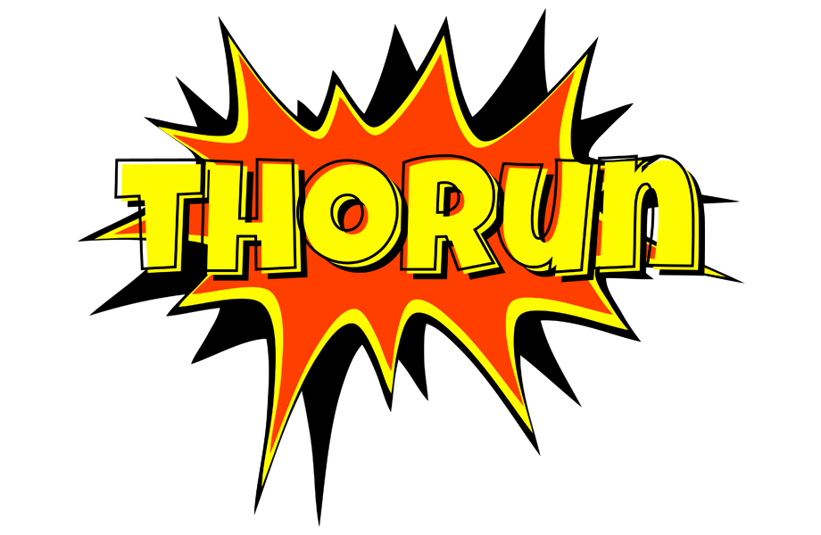 Thorun bazinga logo