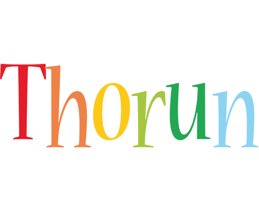 Thorun birthday logo