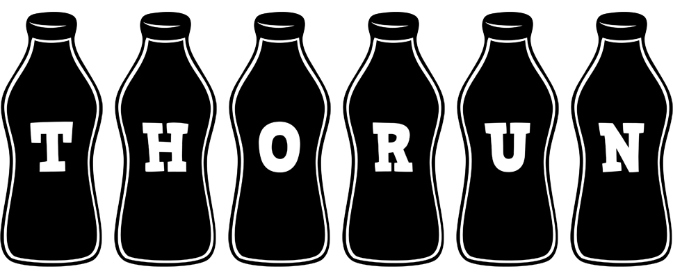Thorun bottle logo