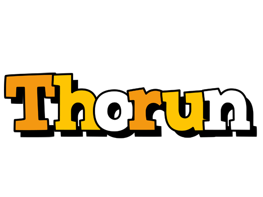 Thorun cartoon logo