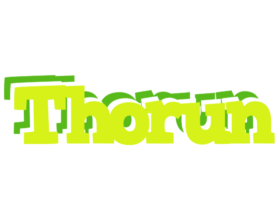 Thorun citrus logo