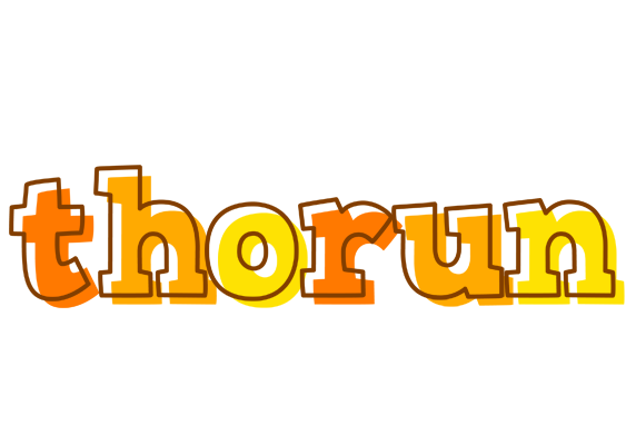 Thorun desert logo