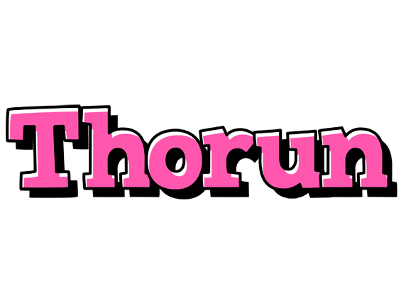 Thorun girlish logo