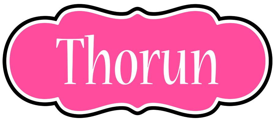 Thorun invitation logo