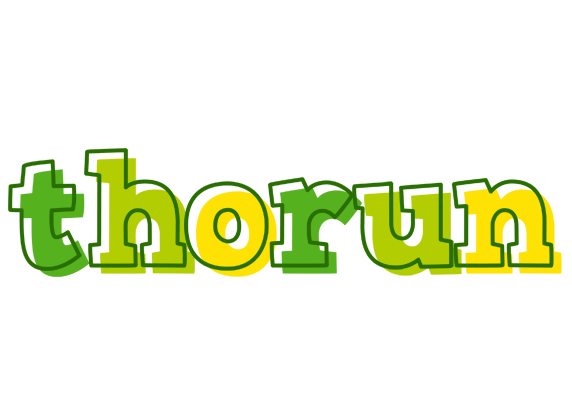 Thorun juice logo