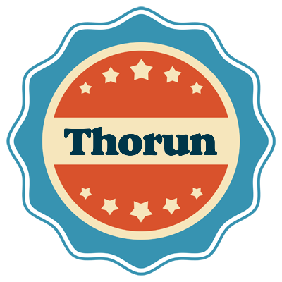 Thorun labels logo