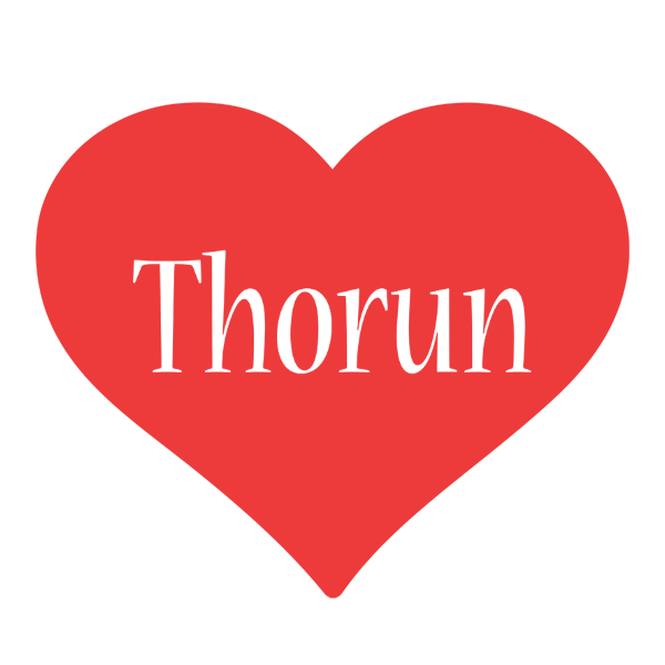 Thorun love logo