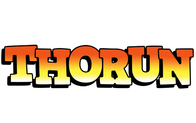 Thorun sunset logo