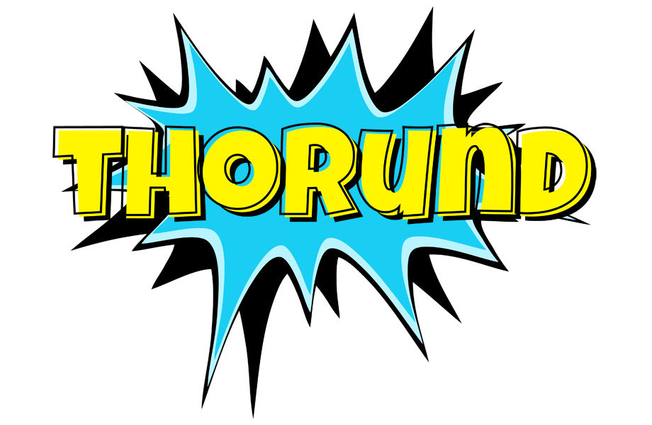 Thorund amazing logo