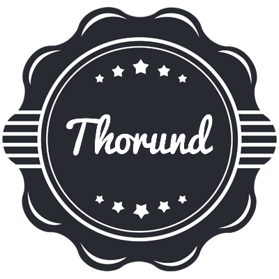 Thorund badge logo