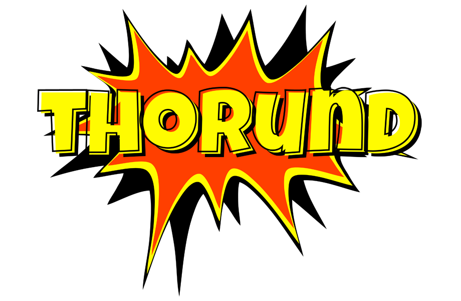 Thorund bazinga logo