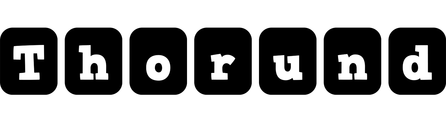 Thorund box logo