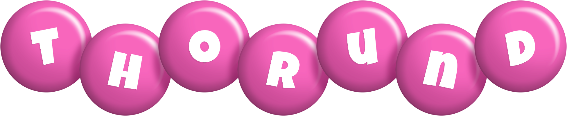 Thorund candy-pink logo