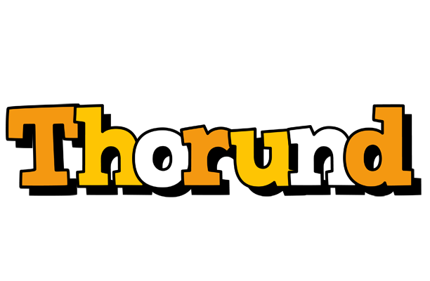 Thorund cartoon logo