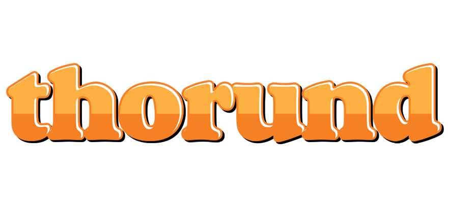 Thorund orange logo