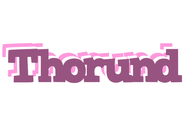 Thorund relaxing logo