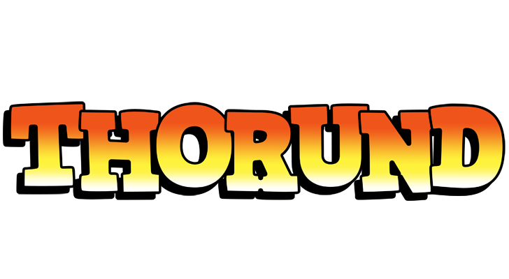 Thorund sunset logo