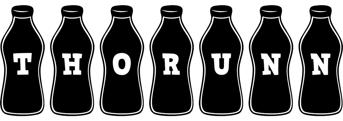 Thorunn bottle logo