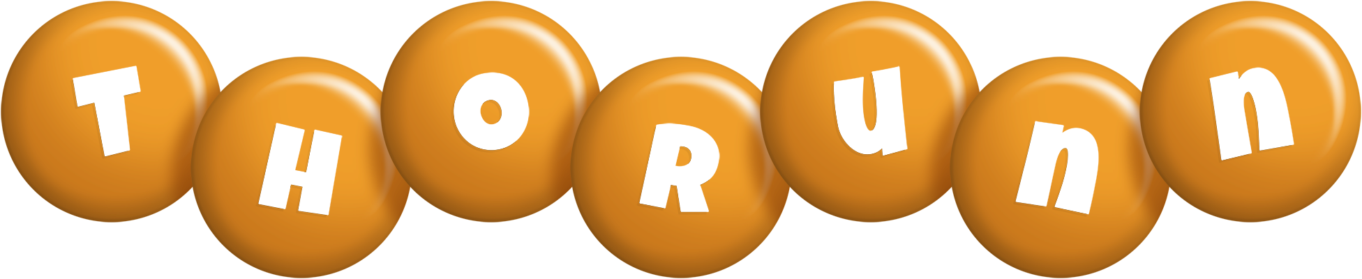 Thorunn candy-orange logo