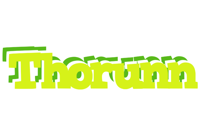 Thorunn citrus logo