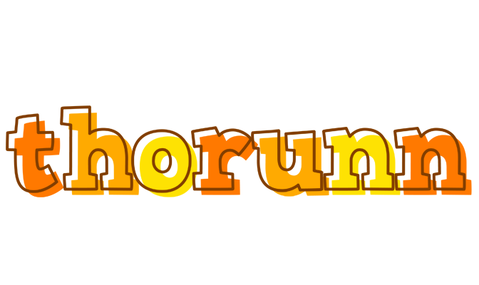 Thorunn desert logo