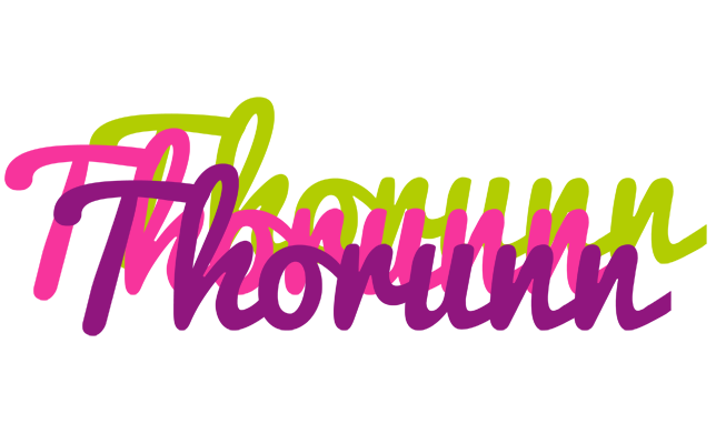 Thorunn flowers logo