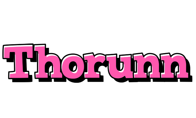 Thorunn girlish logo