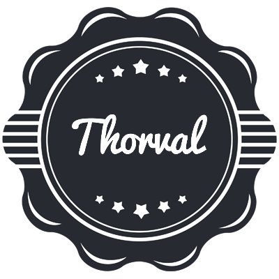 Thorval badge logo