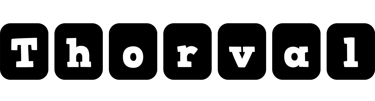 Thorval box logo