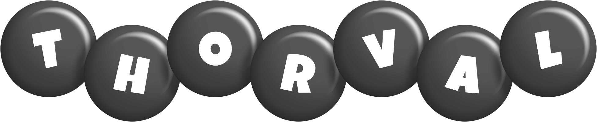 Thorval candy-black logo