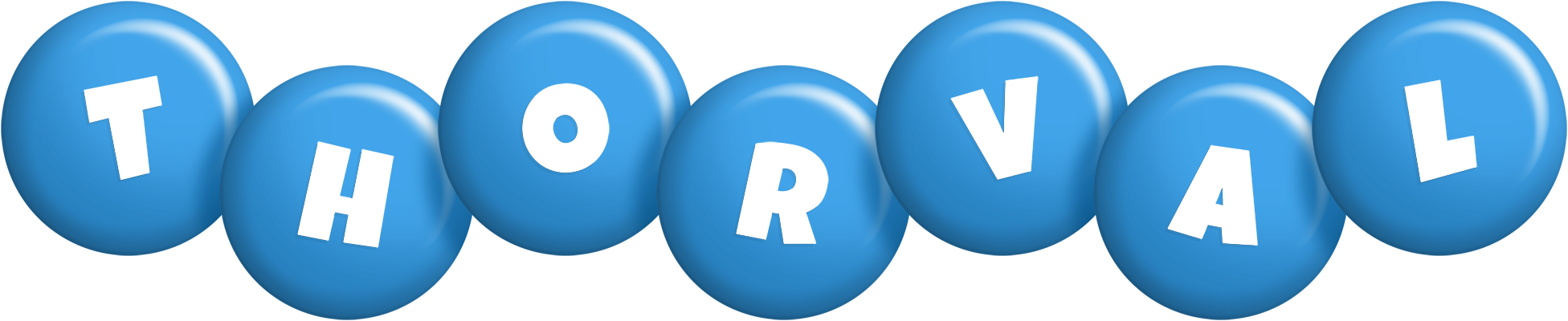 Thorval candy-blue logo