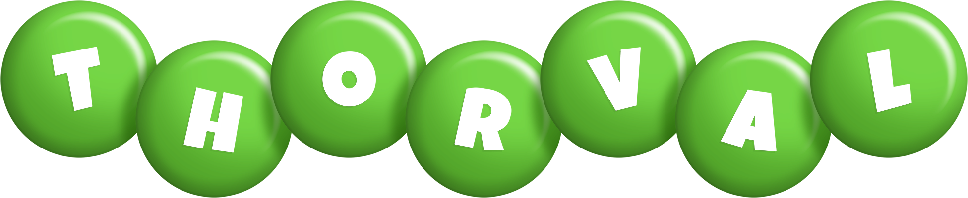 Thorval candy-green logo