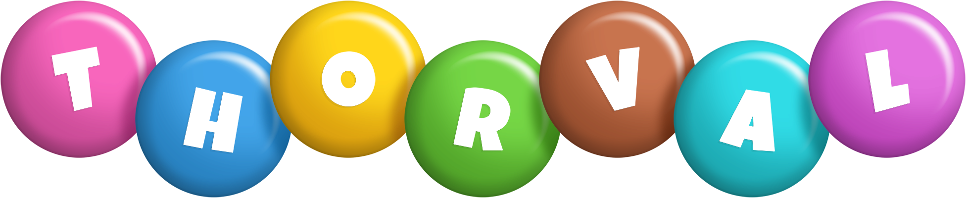 Thorval candy logo