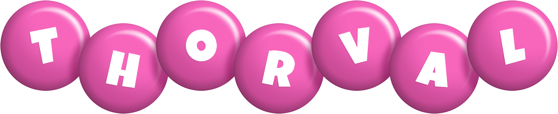 Thorval candy-pink logo