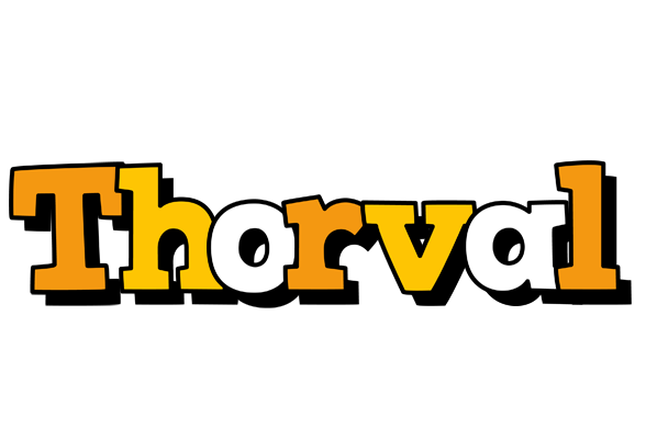 Thorval cartoon logo