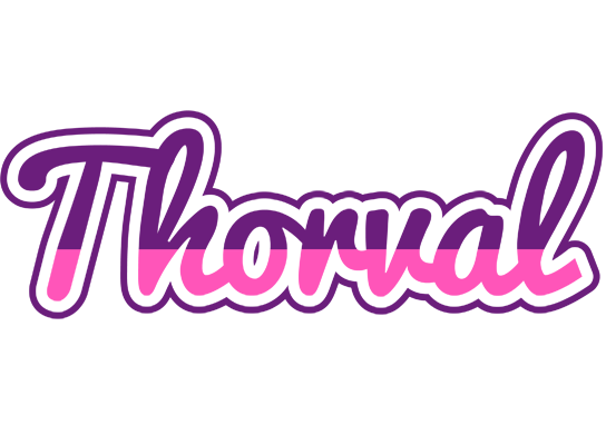 Thorval cheerful logo