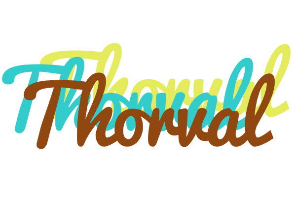 Thorval cupcake logo