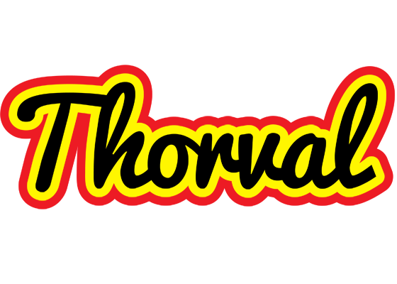 Thorval flaming logo