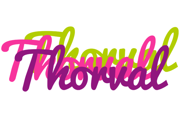 Thorval flowers logo