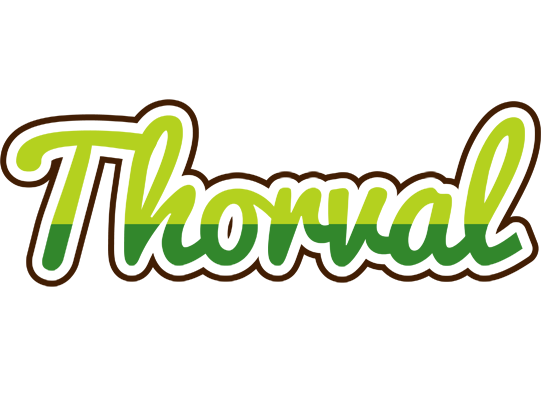 Thorval golfing logo
