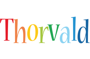 Thorvald birthday logo