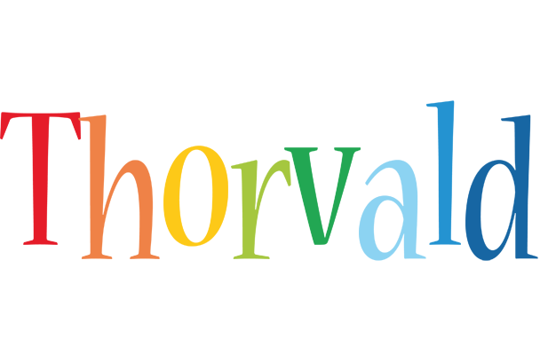 Thorvald birthday logo